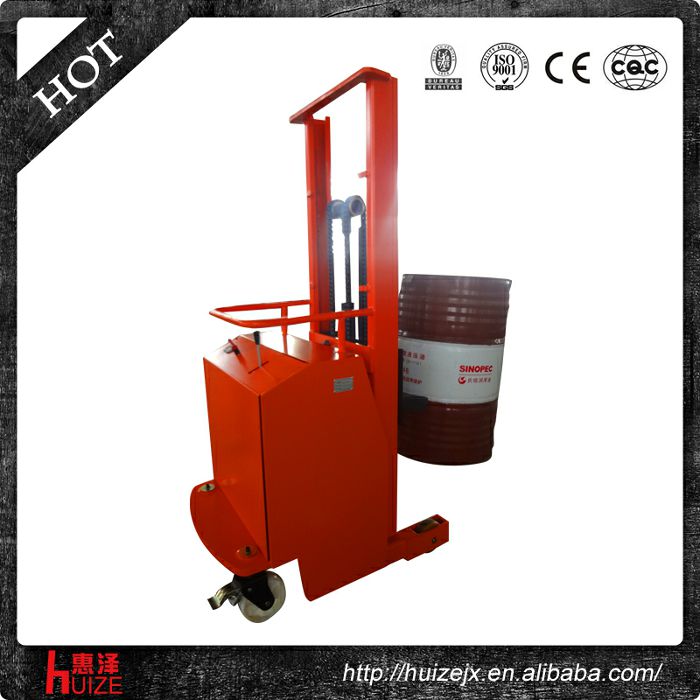 2半電動配重油桶車（無底腿，只堆垛，不翻轉(zhuǎn)）