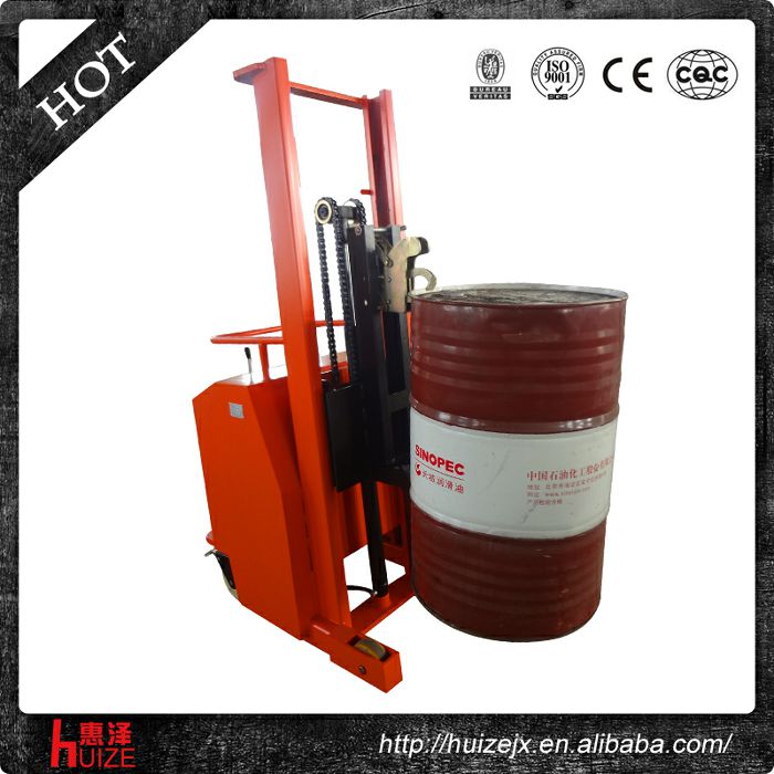 半電動配重油桶車（無底腿，只堆垛，不翻轉(zhuǎn)）3