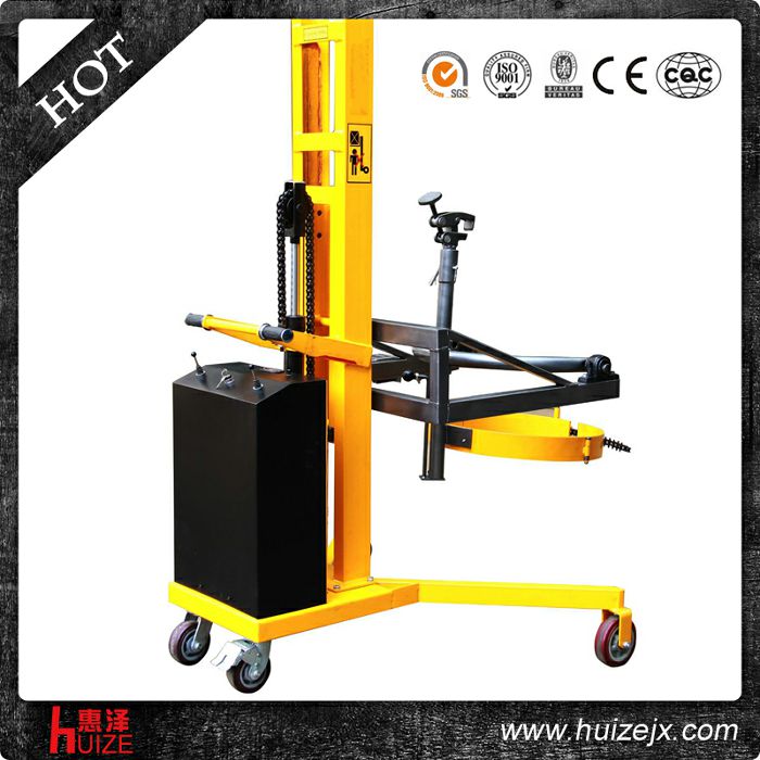 半電動油桶車（直角腿，夾鐵桶翻轉(zhuǎn)）2