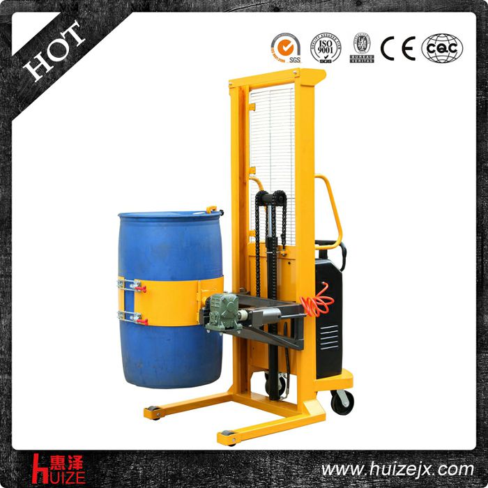 HZYL500A半電動(dòng)多功能油桶車（單門架，夾塑桶）